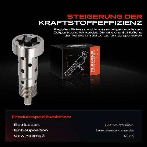 1x Zentralventil Nockenwellenverstellung für Mercedes-Benz W176 W177 W212 W213 W205 Bild 1x Zentralventil Nockenwellenverstellung für Mercedes-Benz W176 W177 W212 W213 W205