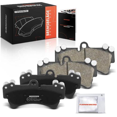 4x Bremsbeläge Vorderachse für VW Touareg 2.5L Audi Q7 Van 4LB 3.0L Porsche Cayenne 2002-2015 Bild 4x Bremsbeläge Vorderachse für VW Touareg 2.5L Audi Q7 Van 4LB 3.0L Porsche Cayenne 2002-2015