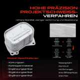 1x Ölkühler Motoröl für BMW 1er F20 F21 3er F30 F80 1.6L Bj ab 2010