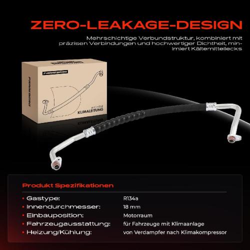 1x Niederdruckleitung Klimaanlage für Renault Megane Scenic Grand Scenic Bild 1x Niederdruckleitung Klimaanlage für Renault Megane Scenic Grand Scenic