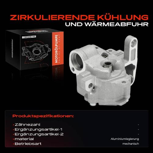 Frankberg 1x Ölpumpe für VW Golf VI 5K1 Passat 3C Audi A3 8P A4 A5 Seat Exeo Skoda Bild Frankberg 1x Ölpumpe für VW Golf VI 5K1 Passat 3C Audi A3 8P A4 A5 Seat Exeo Skoda