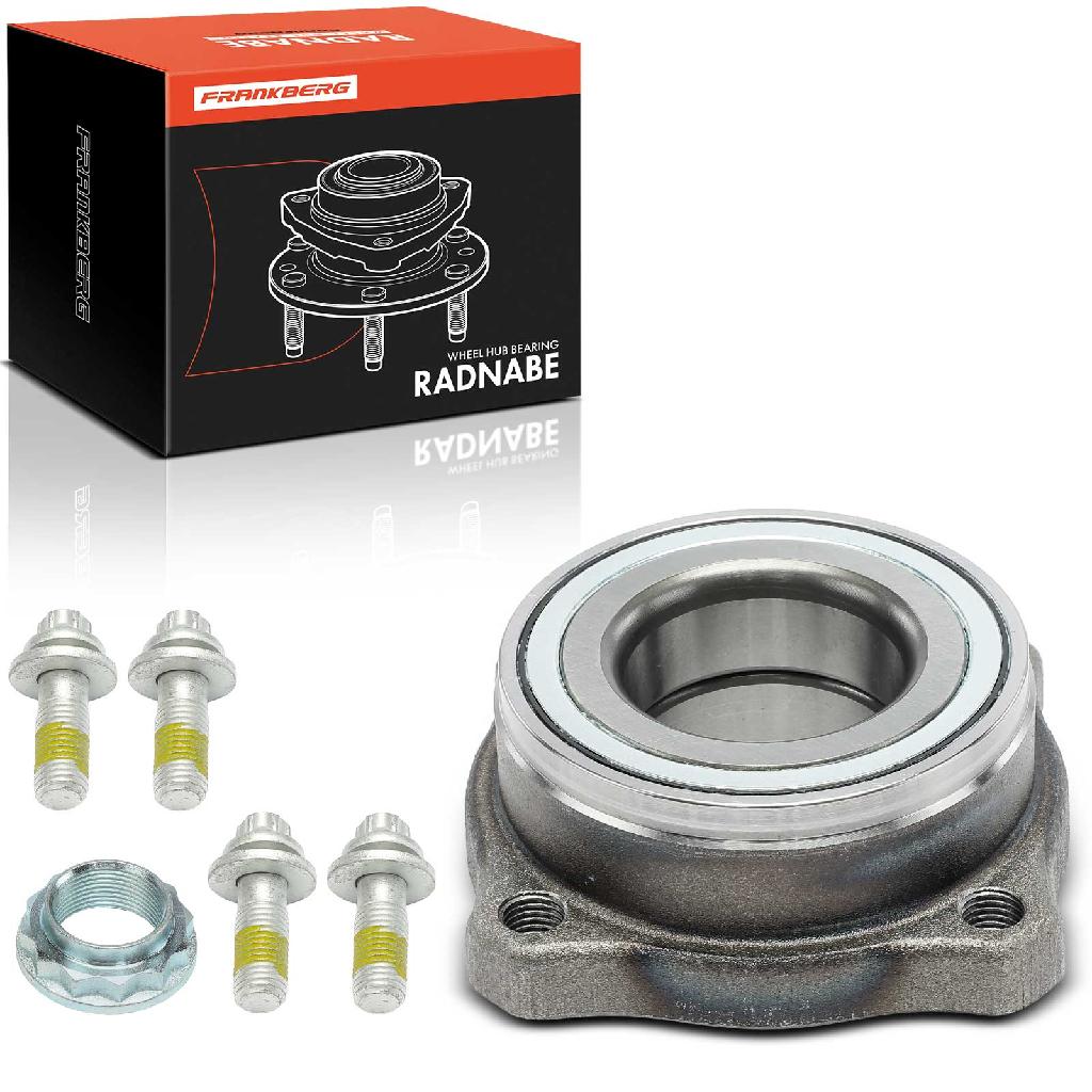 Frankberg 1x Radnabe Radlagersatz Hinterachse beidseitig für BMW X3 F25 X4 F26 1.6L 2.0L 3.0L 2010-2018