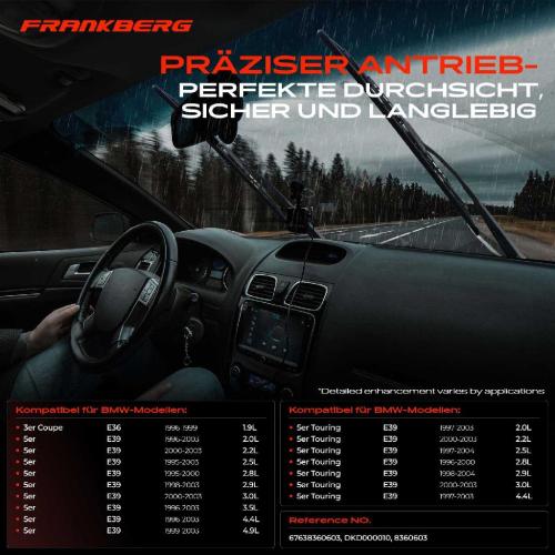 1x Wischermotor Scheibenwischermotor Vorne für BMW 3er E36 5er Touring E39 1995-2004 Bild 1x Wischermotor Scheibenwischermotor Vorne für BMW 3er E36 5er Touring E39 1995-2004