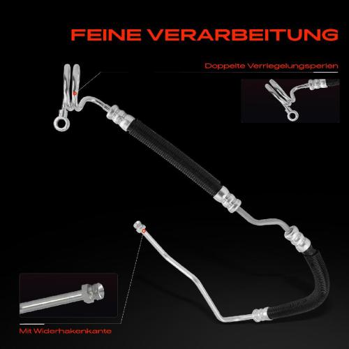 1x Hydraulikschlauch Lenkung für Audi A6 4F2 C6 Avant 4F5 A8 4.2L Bild 1x Hydraulikschlauch Lenkung für Audi A6 4F2 C6 Avant 4F5 A8 4.2L