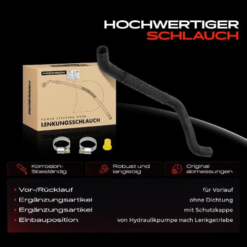 1x Hydraulikschlauch Lenkung für BMW 5er E60 520i 525i 530i 5er Touring E61 525i Bild 1x Hydraulikschlauch Lenkung für BMW 5er E60 520i 525i 530i 5er Touring E61 525i