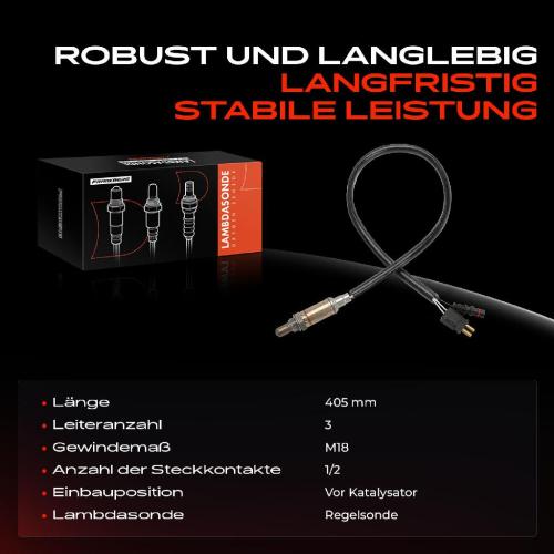 1x Lambdasonde Regelsonde Vor Katalysator für Mercedes-Benz W124 C124 E-Klasse S-Klasse Bild 1x Lambdasonde Regelsonde Vor Katalysator für Mercedes-Benz W124 C124 E-Klasse S-Klasse