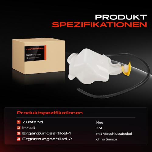 1x Ausgleichsbehälter Kühlmittelbehälter für Chrysler PT Cruiser PT 2.4L 2000-2010 Bild 1x Ausgleichsbehälter Kühlmittelbehälter für Chrysler PT Cruiser PT 2.4L 2000-2010