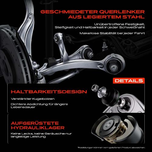 2x Querlenker Vorne für BMW F10 F10 F10 F18 F07 F11 F06 F12 F13 F01 F02 F03 F04 I12 Rolls-Royce Bild 2x Querlenker Vorne für BMW F10 F10 F10 F18 F07 F11 F06 F12 F13 F01 F02 F03 F04 I12 Rolls-Royce