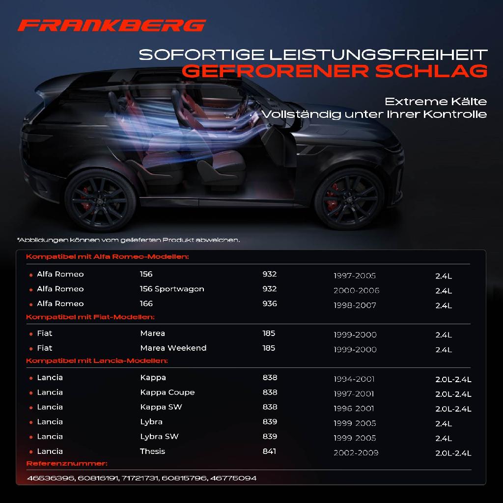 1x Klimakompressor für Alfa Romeo 156 166 Fiat Marea Lancia Kappa Lybra