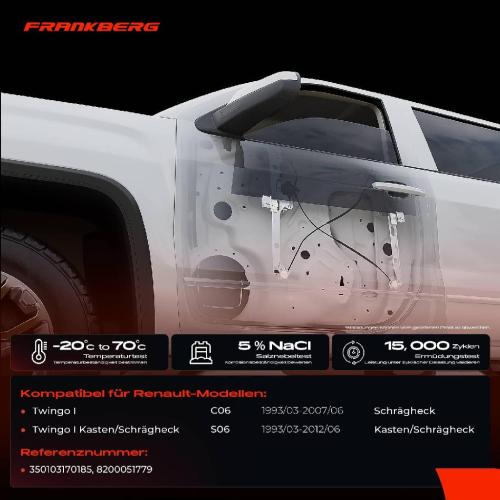 1x Fensterheber Vorne Links für Renault Twingo I C06 S06 Bild 1x Fensterheber Vorne Links für Renault Twingo I C06 S06