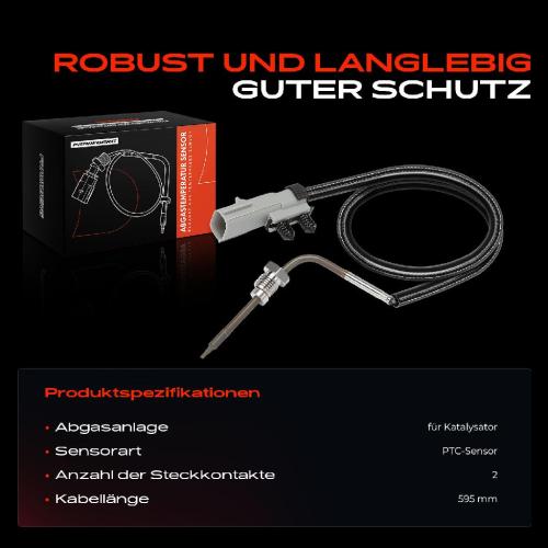 1x Abgastemperatursensor für Peugeot Boxer Kasten Mercedes-Benz B901 B902 B903 Bild 1x Abgastemperatursensor für Peugeot Boxer Kasten Mercedes-Benz B901 B902 B903