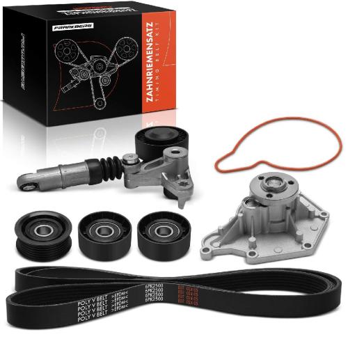 1x Keilrippenriemensatz Wasserpumpe für VW Phaeton Audi A4 Allroad A5 2.7L Bild 1x Keilrippenriemensatz Wasserpumpe für VW Phaeton Audi A4 Allroad A5 2.7L