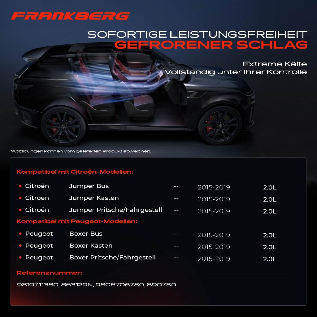 1x Klimakompressor für Citroën Jumper Peugeot Boxer 2.0L 2015-2019