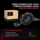 1x Lagerung Gelenkwelle Kardanwellenlager für Opel Antara Chevrolet Captiva