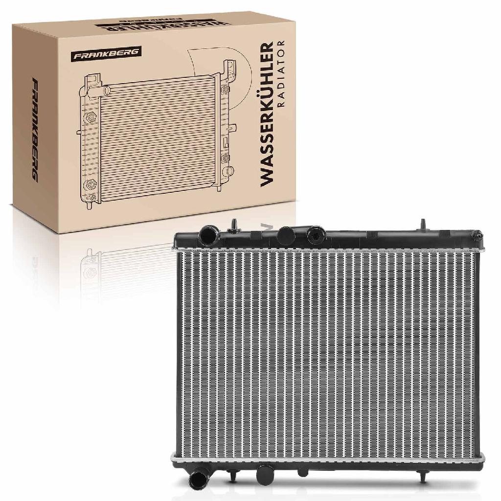 Frankberg 1x Kühler Wasserkühler Motorkühler für Citroën C4 C5 Peugeot 307 308