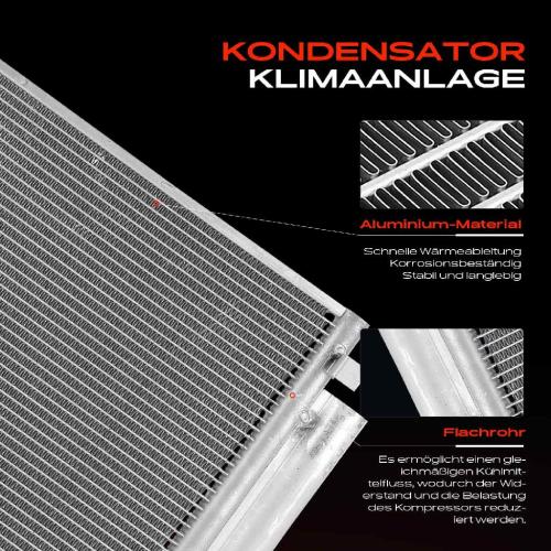 1x Kondensator Klimaanlage für KIA Picanto Hyundai i10 1.0L 1.2L Bj ab 2017 Bild 1x Kondensator Klimaanlage für KIA Picanto Hyundai i10 1.0L 1.2L Bj ab 2017