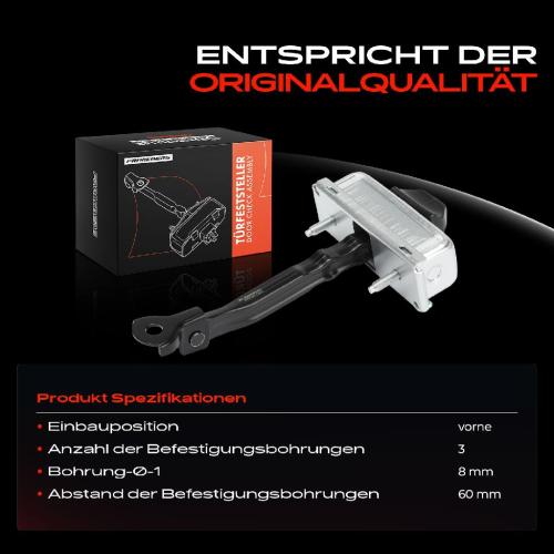 1x Türfeststeller Türfangband Türstopper Vorne für Land Rover Discovery V Van Bild 1x Türfeststeller Türfangband Türstopper Vorne für Land Rover Discovery V Van