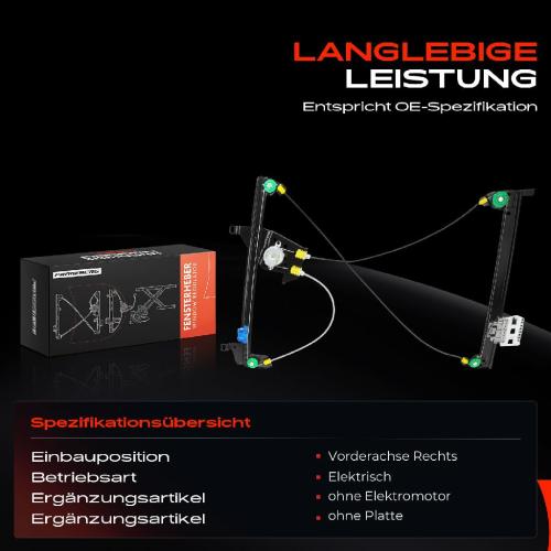 1x Fensterheber Vorne Rechts für Citroën C3 Pluriel 2003-2010 Bild 1x Fensterheber Vorne Rechts für Citroën C3 Pluriel 2003-2010