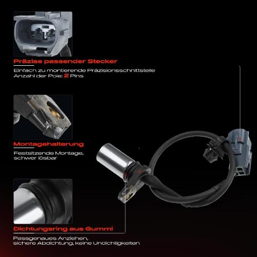 1x Kurbelwellensensor Impulsgeber für Toyota Avensis T22 T25 Camry RAV 4 II III A2 A3 2.0L 2.4L Bild 1x Kurbelwellensensor Impulsgeber für Toyota Avensis T22 T25 Camry RAV 4 II III A2 A3 2.0L 2.4L
