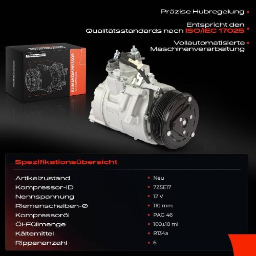 1x Klimakompressor für Ford Mondeo V CE CD CF 1.0L Bj ab 2015 Bild 1x Klimakompressor für Ford Mondeo V CE CD CF 1.0L Bj ab 2015