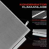 1x Kondensator Klimaanlage für Honda Accord VIII Kombi CU CW 2.2L 2008-2015