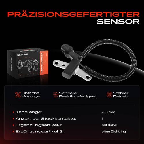 1x Kurbelwellensensor Impulsgeber für Jeep Cherokee XJ 4.0L 1999-2001 Bild 1x Kurbelwellensensor Impulsgeber für Jeep Cherokee XJ 4.0L 1999-2001