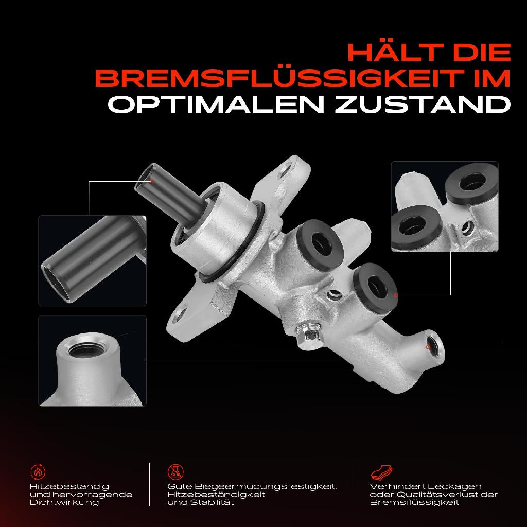 1x Hauptbremszylinder Bremszylinder für Mercedes-Benz W202 S202 CLK C208 SLK R170