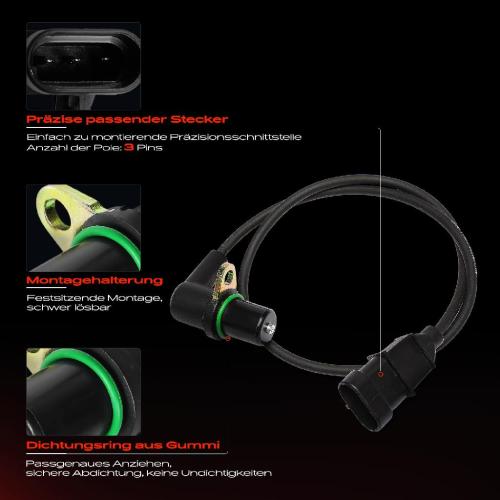 1x Kurbelwellensensor Impulsgeber für Chevrolet Lacetti Cruze J300 Daewoo Nubira Bild 1x Kurbelwellensensor Impulsgeber für Chevrolet Lacetti Cruze J300 Daewoo Nubira