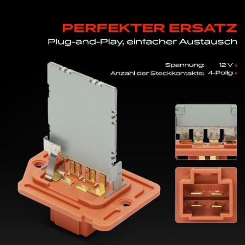 1x Widerstand Vorwiderstand Gebläsemotor für Hyundai Tucson TL TLE i30 GD KIA Bild 1x Widerstand Vorwiderstand Gebläsemotor für Hyundai Tucson TL TLE i30 GD KIA