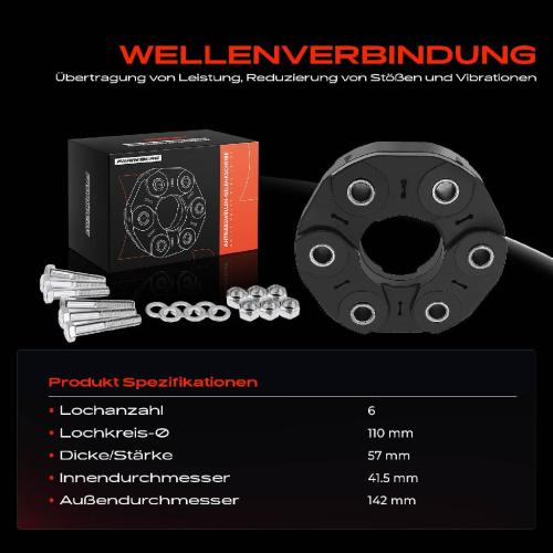 1x Gelenkscheibe Hardyscheibe Kardanwelle für VW Touareg 7L Porsche Cayenne 9PA Bild 1x Gelenkscheibe Hardyscheibe Kardanwelle für VW Touareg 7L Porsche Cayenne 9PA