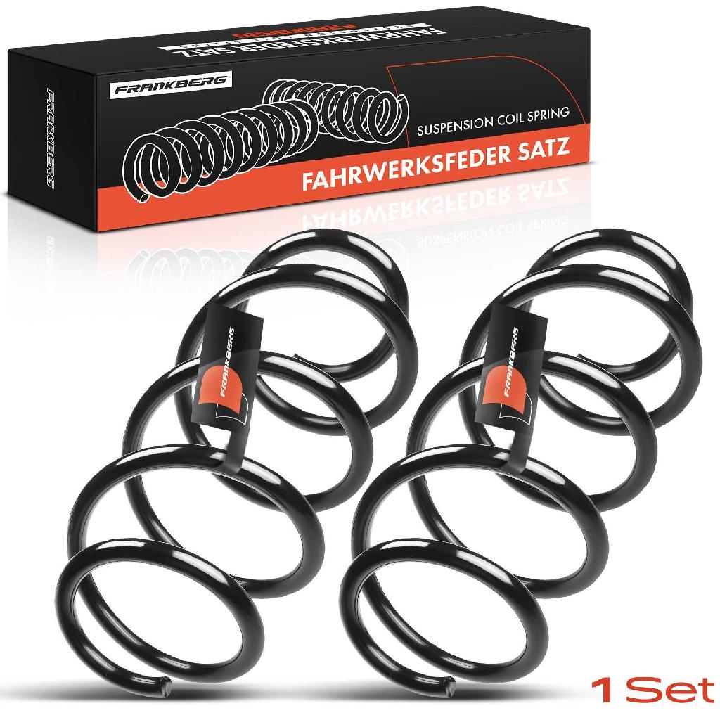 2x Fahrwerksfeder Vorderachse für Audi A3 8P7 Seat Altea 5P1 XL 5P5 5P8 Leon 1P1 Bj ab 2007