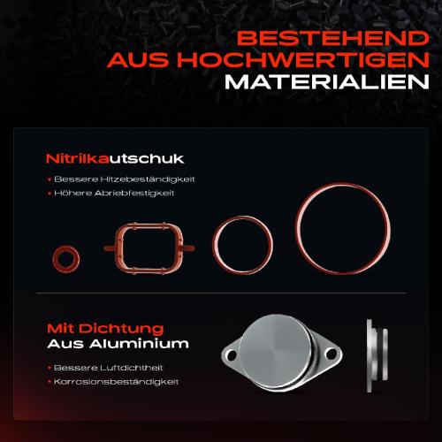 1x Ansaugbrücke Dichtungssatz für BMW E46 E90 E91 E60 E61 E83 E70 Bild 1x Ansaugbrücke Dichtungssatz für BMW E46 E90 E91 E60 E61 E83 E70