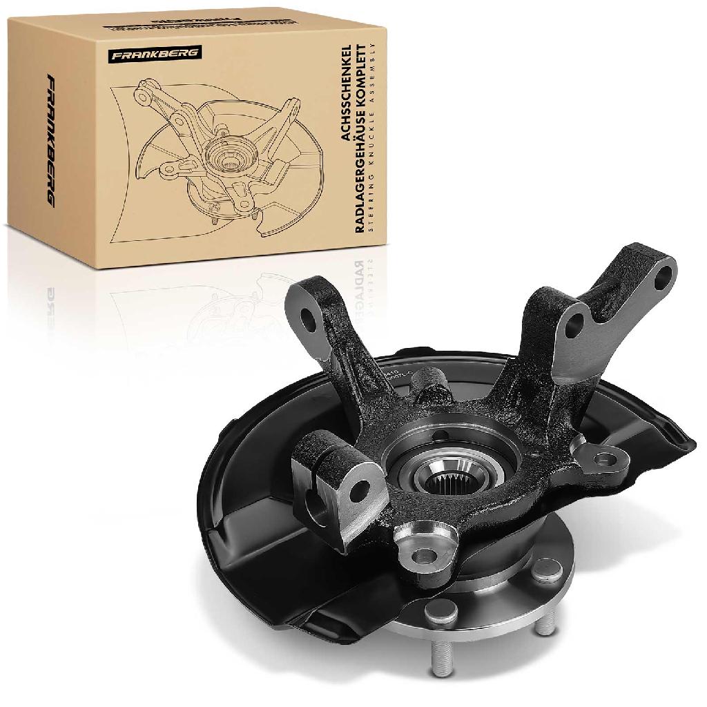 1x Achsschenkel Radlagergehäuse Komplett Vorderachse Links für Mitsubishi Lancer Peugeot