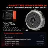 1x Kupplungssatz für VW Golf Plus Sportsvan VI Variant VII Jetta Passat Polo Scirocco Touran T-ROC