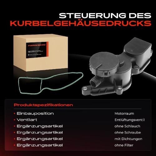 1x Ventil Kurbelgehäusentlüftung für Mercedes-Benz Sprinter B906 Viano Vito W639 Bild 1x Ventil Kurbelgehäusentlüftung für Mercedes-Benz Sprinter B906 Viano Vito W639