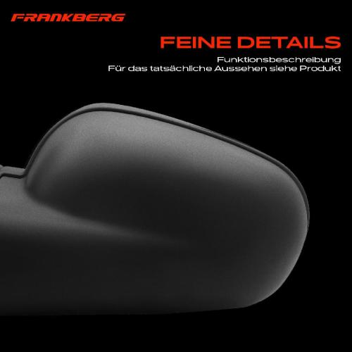 Frankberg 1x Außenspiegel Links für Renault Clio 5/357 B/C57 1.2L 1.4L 1.8L 1.9L 2.0L 1994-1998 Bild Frankberg 1x Außenspiegel Links für Renault Clio 5/357 B/C57 1.2L 1.4L 1.8L 1.9L 2.0L 1994-1998