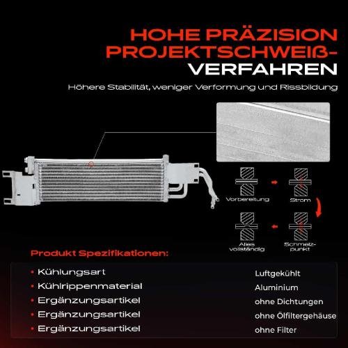 1x Ölkühler Motoröl für Mercedes-Benz E-Klasse Coupe C207 E 350 CDI 2009-2011 Bild 1x Ölkühler Motoröl für Mercedes-Benz E-Klasse Coupe C207 E 350 CDI 2009-2011