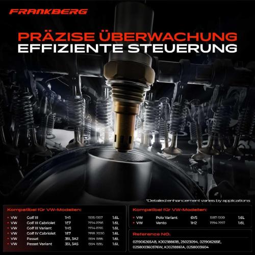 1x Lambdasonde Regelsonde Vor Katalysator für VW Golf III 1H IV 1E Polo 6V Passat 3A 1.6L Bild 1x Lambdasonde Regelsonde Vor Katalysator für VW Golf III 1H IV 1E Polo 6V Passat 3A 1.6L