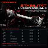 1x Antriebswelle Vorderachse Links für Toyota Auris E15 Corolla E15 1.3L-1.6L