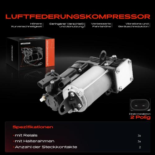 1x Luftfederung Kompressor für Mercedes-Benz S-Klasse W221 2005-2016 Bild 1x Luftfederung Kompressor für Mercedes-Benz S-Klasse W221 2005-2016