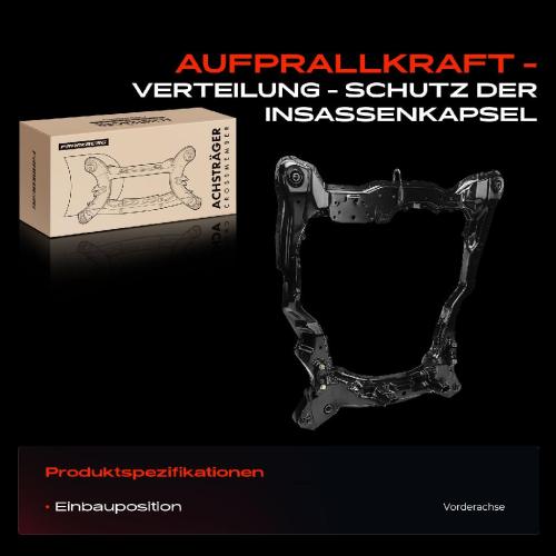 1x Achskörper Achsträger Motorträger Vorderachse für KIA Cerato Stufenheck LD 1.5L-2.0L 2004-2009 Bild 1x Achskörper Achsträger Motorträger Vorderachse für KIA Cerato Stufenheck LD 1.5L-2.0L 2004-2009