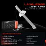 1x Fensterheber Hinten Rechts für Hyundai Matrix FC 2001-2010