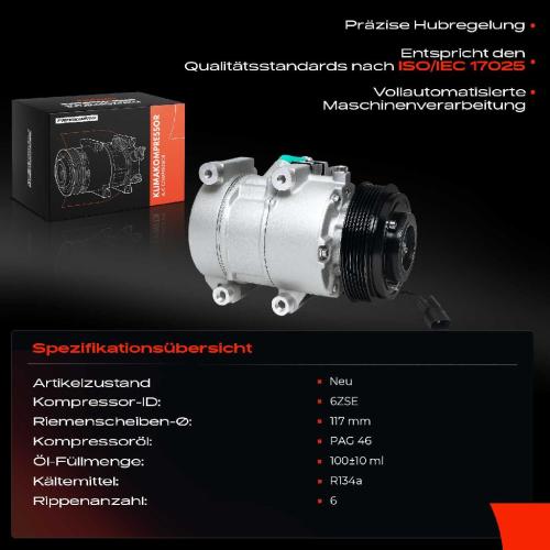 1x Klimakompressor für Hyundai Genesis Coupe 2.0L 2012-2014 Bild 1x Klimakompressor für Hyundai Genesis Coupe 2.0L 2012-2014