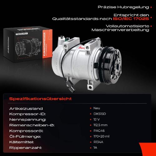 1x Klimakompressor für Mitsubishi L200 Triton KAT KBT 2.5L 2005-2015 Bild 1x Klimakompressor für Mitsubishi L200 Triton KAT KBT 2.5L 2005-2015