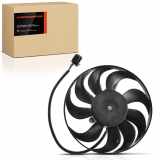 Frankberg 1x Motorkühller Einfachlüfter ohne Kühlerlüfterrahmen VW Golf IV AUDI A3 8L Skoda Octavia I