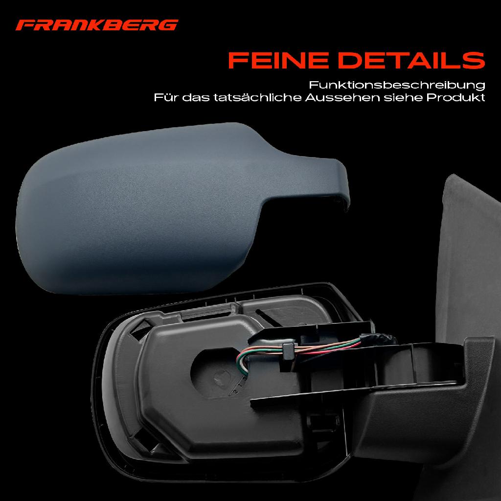 1x Außenspiegel Rechts für Ford Fiesta V Van JD JH 1.2L 1.3L 1.4L 1.6L 2.0L 2005-2010