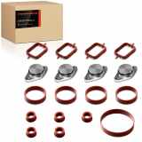 1x Ansaugbrücke Dichtungssatz für BMW E46 E90 E91 E60 E61 E83 E70