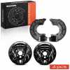 Frankberg 4x Ankerblech Bremsscheibe Vorne und Hinten für VW Polo 6C1 6R1 Skoda Roomster 5J Bild Frankberg 4x Ankerblech Bremsscheibe Vorne und Hinten für VW Polo 6C1 6R1 Skoda Roomster 5J