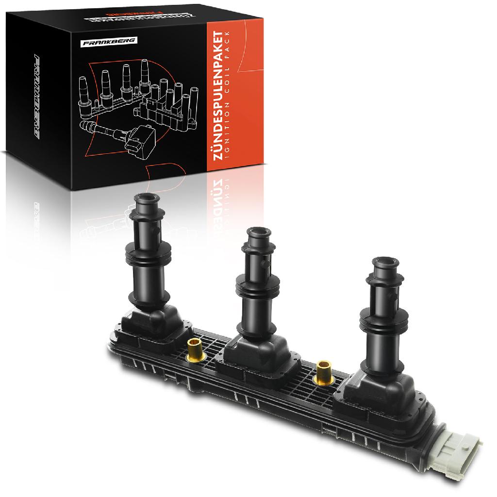 Frankberg 1x Zündmodul Zündspule für Cadillac CTS Opel Omega B Caravan Vectra CC 3.2L 2.6L 2000-2007