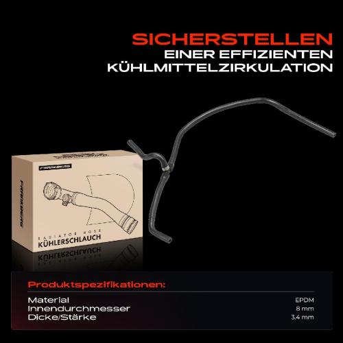 1x Kühlerschlauch Kühlwasserschlauch für Mercedes-Benz S-Klasse W140 300 SE Bild 1x Kühlerschlauch Kühlwasserschlauch für Mercedes-Benz S-Klasse W140 300 SE